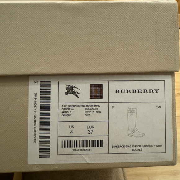 Burberry rainboots - Picture 7 of 7